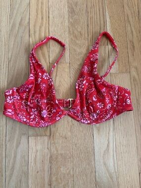 Hollister Paisley Bikini Top